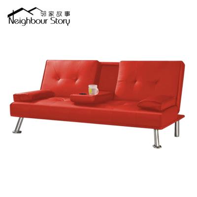 China European Modern Design Foldable With Multicolor Button Elegant Sofa Bed For Living Room for sale