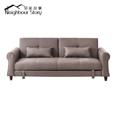 China (Other)Adjustable Nordic Modern Design Folding Small Apartment Living Room Double Use Single Sofa Bed For Bedrooms, Hotels for sale