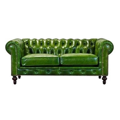 China Button-tufted Chesterfield Sofa SOFA Hot Selling Luxury Leather Chesterfield for sale