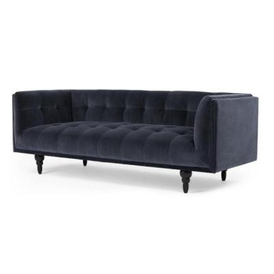 China Chesterfield SOFA Chesterfield Luxury velvet button tufted sofa set with high back high quality sofa for sale