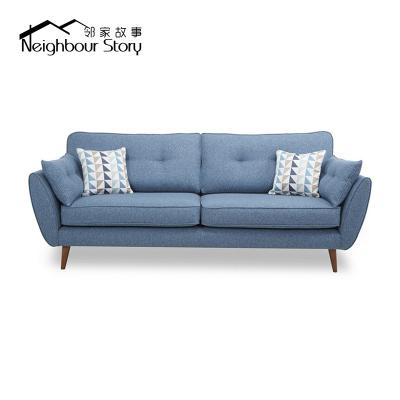 China (Other) Oustom Wholesale Adjustable American Style Living Room Furniture 3 Seater Sofa for sale