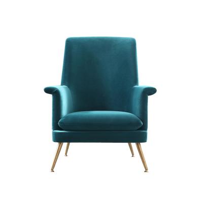 China Leisure chair 2019 latest design luxury hotel project love fabric chair for living room for sale