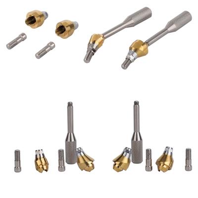 China Conventional 1.8mm Mounting Screw Angle Multi-Unit Dental Abutment Zimmer for sale