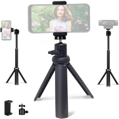 China Mini Small Desk Stand Desk PORTABLE Tripod Adjustable Height with 1/4 Screw for Mobile SLR Selfie Camera Sticks SMALL TRIPOD for sale