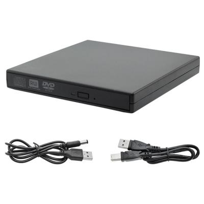 China Desktop SATA Optical Drive Enclosure USB 2.0 DVD Disc External Portable Notebook Drive Enclosure for sale