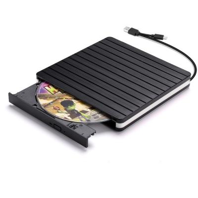 China USB 3.0 Portable External CD-ROM Drive Slim DVD ROM Writer Laptop Desktop Optical CD/Dvd Disc Player Type-C Drive +/-Rw for sale