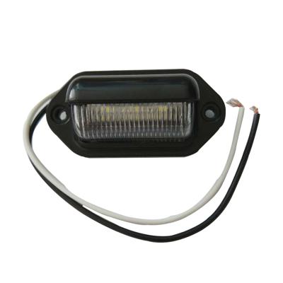 China China Factory Seller Car License Plate Lights Led Light Auto Lamp 10cm for sale