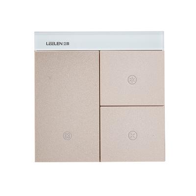 China Aluminum Alloy LEELEN New Arrival Wave Series Smart Home Panel for sale