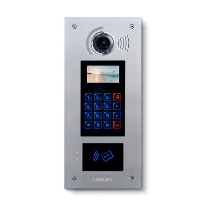 China LEELEN EH-OS-M10-EN3 Apartment IP Intercom Doorbell Multi Model 10 Video Door Phone Intercom for sale