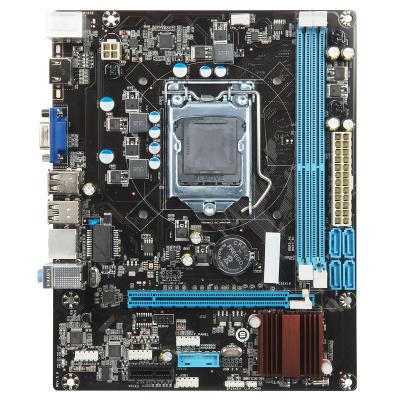 China Desktop Have New Stock H61 Motherboard With USB 2.0 LGA 1155 Sockets DDR3 RAM Motherboard H61 CPU FOR CORE i7 i5 i3 CPU Factory Sale for sale