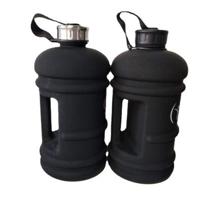 China Viable Large Capacity Water Bottle Large BPA FREE 1.3L 2.2L Sports Gym Fitness Bodybuilding Plastic Shaker Water Bottle for sale