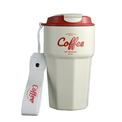 China Double 420ml/620ml Stainless Steel Coffee Cup Logo Insulated Car Vacuum Flask Travel Viable Portable Custom Tumbler Thermos Mug for sale