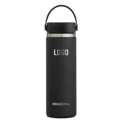 China 2023 Custom PORTABLE Amazon Bestsellers Logo 20oz Stainless Steel Water Bottle Vacuum Thermos Flask For Sports for sale