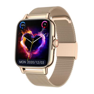 China D16 Touch Screen Heart Rate NFC Women Smartwatch PK MX1 BT Phone Call Sports Android Smart Waterproof Watch For Women Men for sale