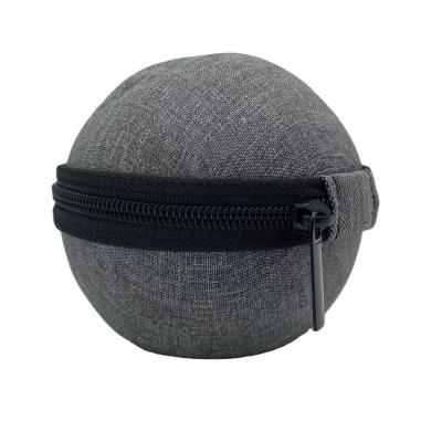 China Hot Selling Portable Design Ball Shape Design Eva Carrying Case For Earphone Portable Storage for sale