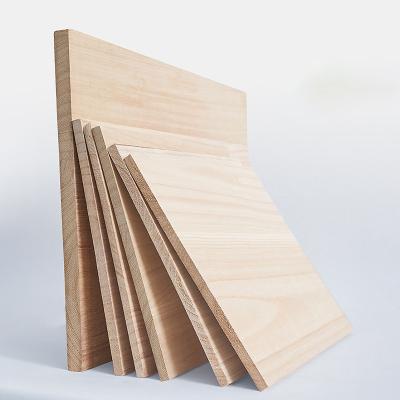 China modern paulownia wood panel for furniture and surfboard wholesale for sale