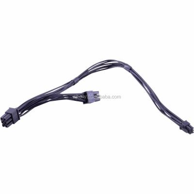 China COMPUTER 6pin 2x 6 Pin Mini Dual PCIe Power Cable For Apple Mac Pro Video Card for sale