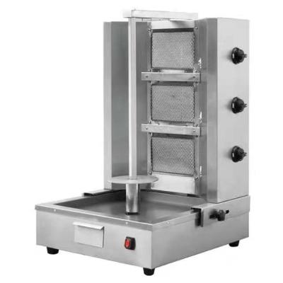 China Meat cooking automatic 3 burner kebab machine for sale shawarma machine gas shamarma making machine for sale