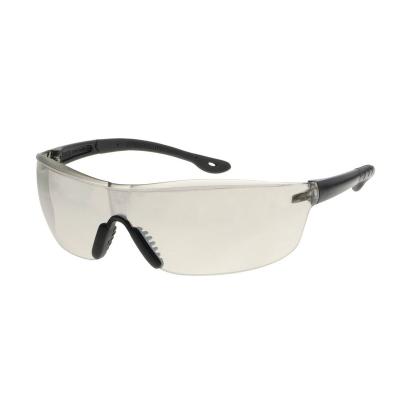 China Extremely Lightweight One Piece PC Eye Shield Glasses Free for sale