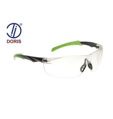 China PC sports eyewear with double injected temples can be used as industrial eye wear for sale