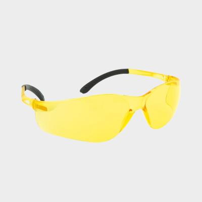 China Sports Eyewear Wrap Around Glasses Amber Lens Driving Night Vision Driving Glasses for sale