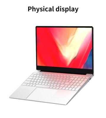 China New 15.6 inch Backlit Slim Cheap Laptop Keyboard Slim Laptop For Student Gaming Notebook for sale