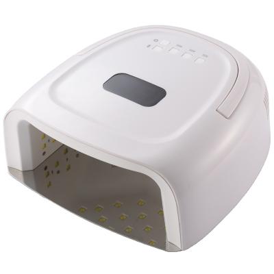 China Art Beauty 2022 Display Latest LED Large Screen Nail Auto Dry UV Nail Lamp 60W Power Light Portable Wireless Storage for sale