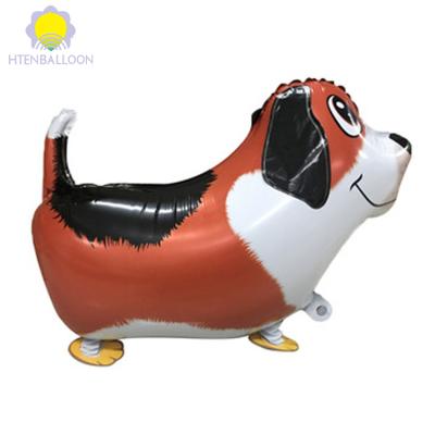 China Gift Toy Wholesale Walking Pet Balloon Cartoon Shape 2021 Hot Selling Foil Balloons Party Decoration for sale