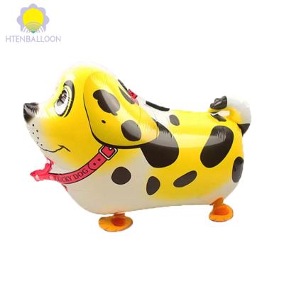 China Gift Toy Colorful Cute Walking Pet Balloon Animals Foil Balloon for sale