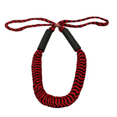 China Shock Absorbing Stretchable Mooring Rope with Foam Float Bungee Dock Lines Sail Best for Kayak Jet Ski Boat Ropes for sale