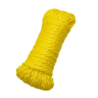 China Waterproof Hot Sale PE PP Monofilament Cavity Braided Rope for sale