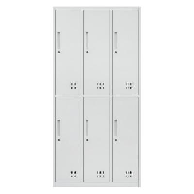 China Adjustable (other) 3 6 9 Doors Employee Steel Storage Locker Cabinet Metal Changing Room Worker Parcel Lockers Work Baggage Luggage Phone Locker for sale