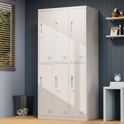 China Modern Steel Wardrobe 4 Door Lacquer Assemble Portable Wardrobe Painted Armoire Wardrobe for sale