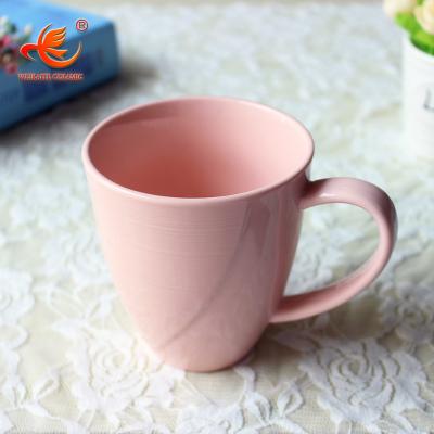 China WKT405P Sustainable Mug Porcelain, White Ceramic Mug, Ceramic Mug for sale