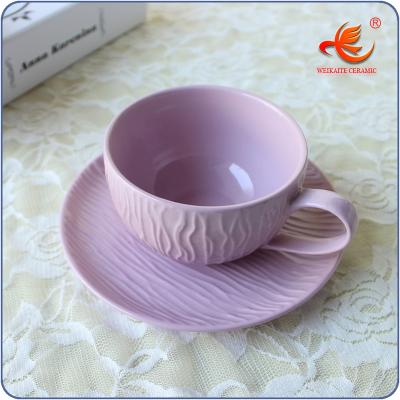 China Viable Custom WKT185V Tea Cappuccino Coffee Cups for sale