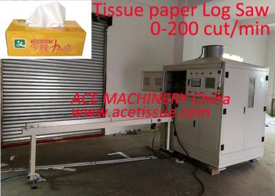 Китай Double Lines Multifold Facial Tissue Cutting Machine Touch Screen продается