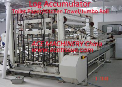 중국 Fully Automatic Log Accumulator For Maxi Roll Tissue Diameter 250mm 판매용