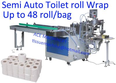 China CER Verpackmaschine mit 48 Rolls/Taschen-Toilettenpapier- zu verkaufen