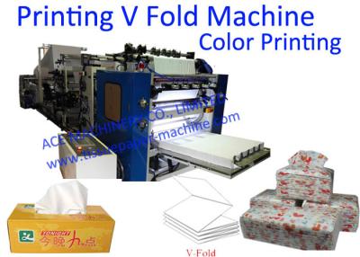 China 2 Farb-Drucken-Interfold-Seidenpapier-Maschine zu verkaufen