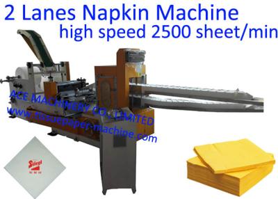 China 2 stegen 300x300mm Servetdocument die Machine maken Te koop