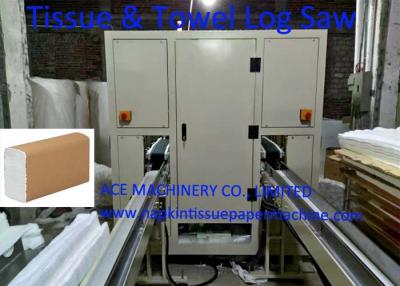 China Siemens Servo Drive Facial Tissue Log Saw Cutting Machine for sale