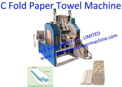 China De automatische c-Machine van de Vouwenkeukenrol, c-de Handdoek die van de Vouwenhand Machine 900Sheet/Min vouwen Te koop