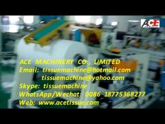 6 Lanes Auto Tissue Paper Napkin Making Machine 7000 Sheet/Min