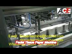 full automatic interfold napkin machine with auto transfer to packaging machine