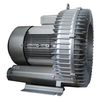 China Industrial Blower 5.5kw Single Stage 3 Phase Fish Farming High Pressure Aluminum Vortex Blower for sale