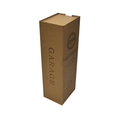 China Recycled Materials Packaging Box Factory Customize Gift Box For Wine Glasses for sale