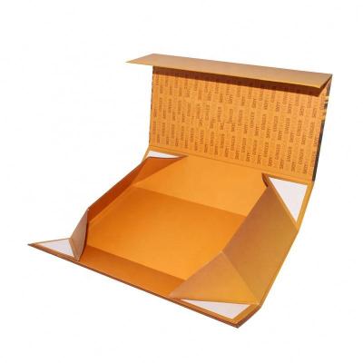 China Recycled Materials Wooden Box Packaging Factory Because Custom Eco Friendly Foldable Large Closure Magnetic Paper Box for sale