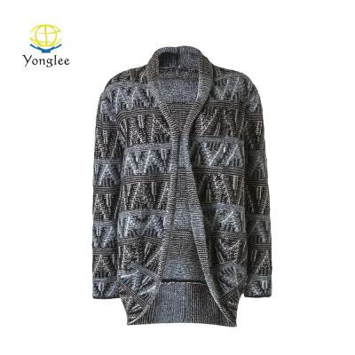 China Good Quality Good Quality Women's Knitted Open Front Merino Cardigan Sweater QUICK DRY for sale