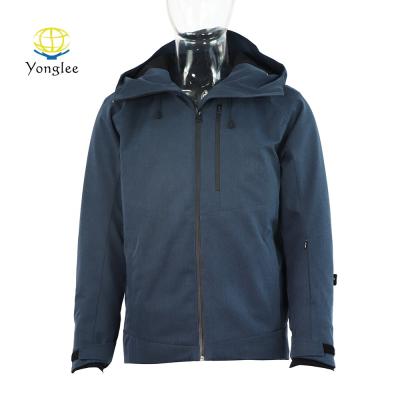 China Custom Made High Quality Waterproof Mens Winter Padded Jacket Waterproof For Skiing for sale