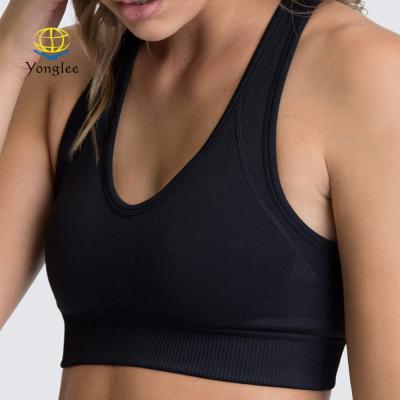 China Factory Price Sports Breathable Competitive Quick Dry Fitness Women Seamless Yoga Bra for sale